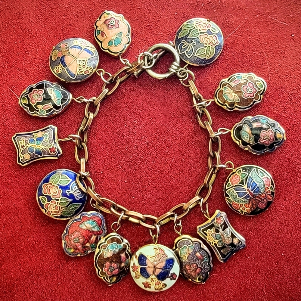 Handmade Cloisonne Bracelet